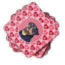 Rottweiler  Coasters - Set of 4 Lightweight Foam, Absorbent Drink Coasters