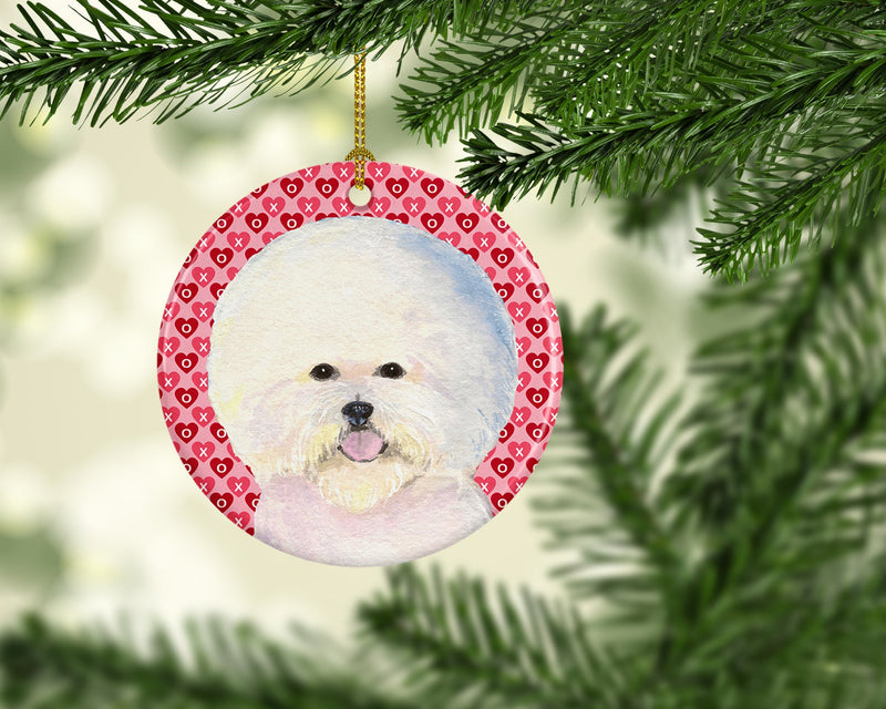 Bichon Frise  Ceramic Ornament
