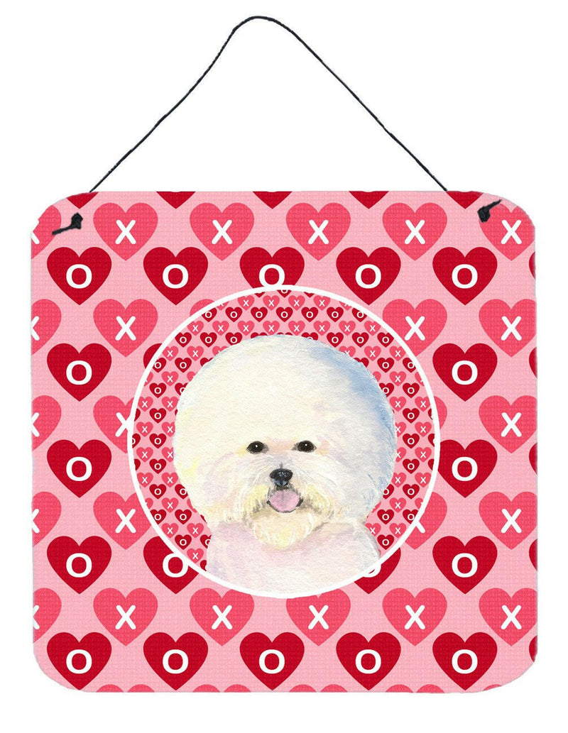 Bichon Frise  Aluminium Metal Wall or Door Hanging Prints