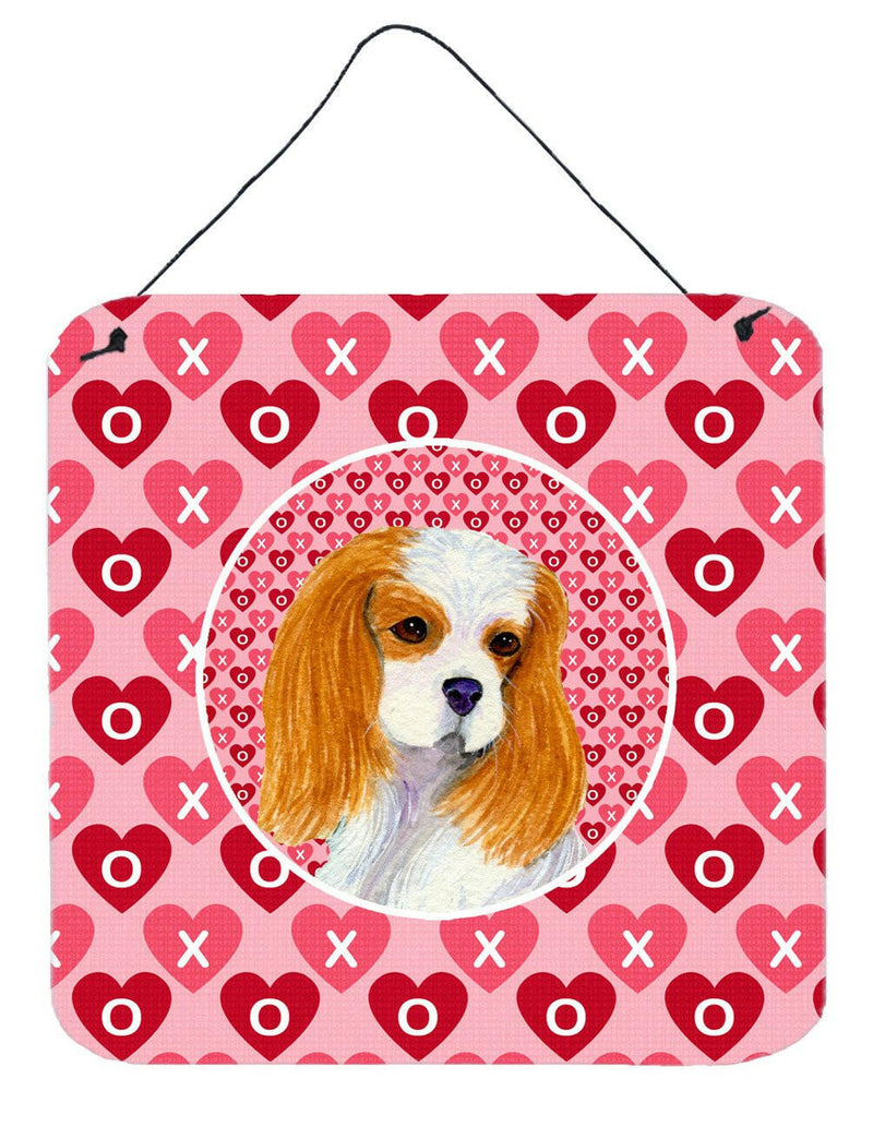 Cavalier Spaniel  Aluminium Metal Wall or Door Hanging Prints