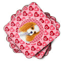 Cavalier Spaniel  Coasters - Set of 4 Lightweight Foam, Absorbent Drink Coasters