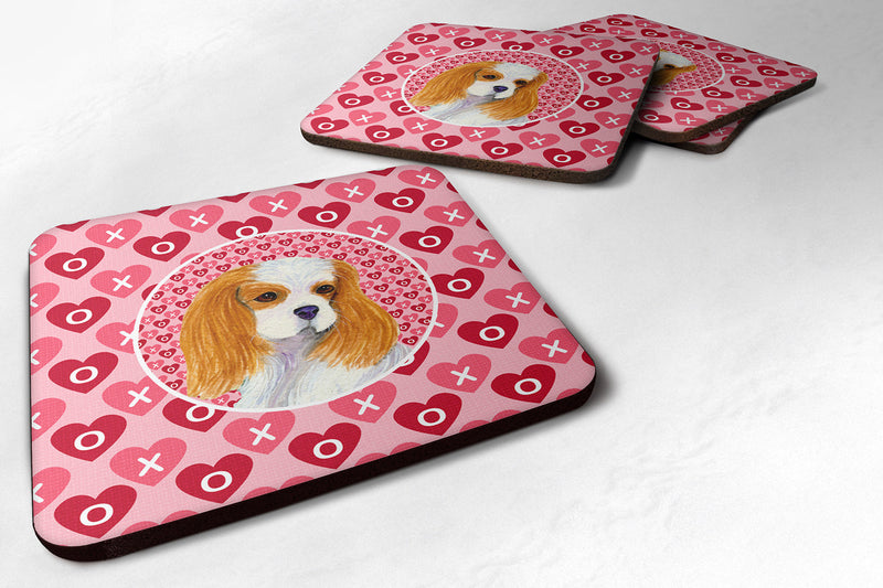 Cavalier Spaniel  Coasters - Set of 4 Lightweight Foam, Absorbent Drink Coasters