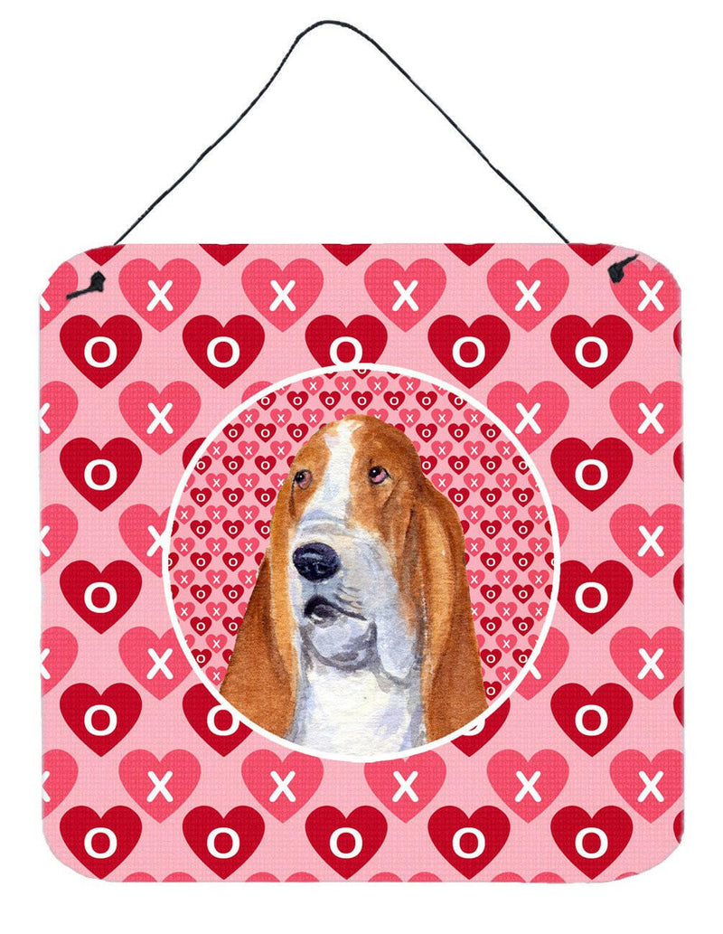 Basset Hound  Aluminium Metal Wall or Door Hanging Prints