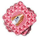 Basset Hound  Coasters - Set of 4 Lightweight Foam, Absorbent Drink Coasters