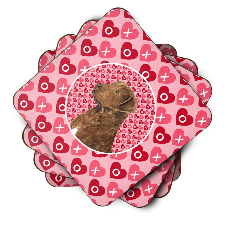 Chesapeake Bay Retriever  Coasters - Set of 4 Lightweight Foam, Absorbent Drink Coasters