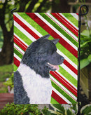 Akita Candy Cane Holiday Christmas Garden Flag – Decorative Outdoor Yard Flag