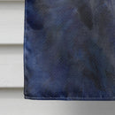 Chow Chow Winter Snowflakes Holiday House Flag 28x40 Porch Sleeve Pole Decorative Outside Yard Banner Artwork Wall Hanging, Polyester