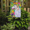 Borzoi Easter Eggtravaganza Garden Flag - Outdoor Decorative Yard Flag