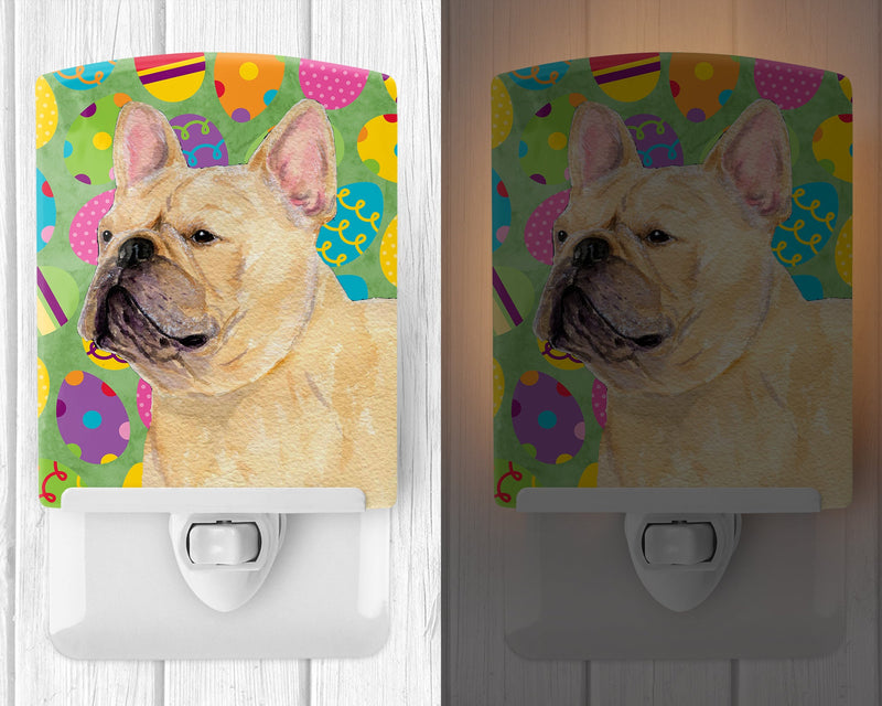 French Bulldog Easter Eggtravaganza Ceramic Night Light SS4830CNL