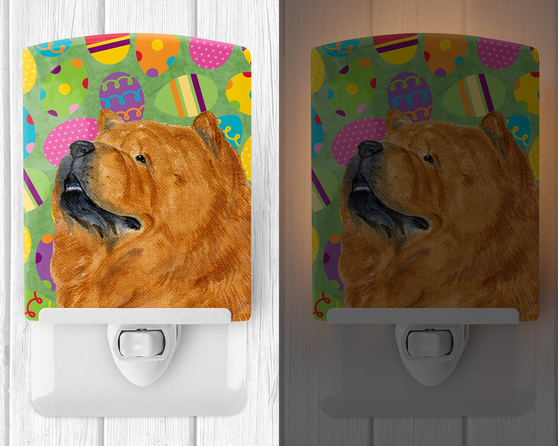 Chow Chow Easter Eggtravaganza Ceramic Night Light SS4847CNL