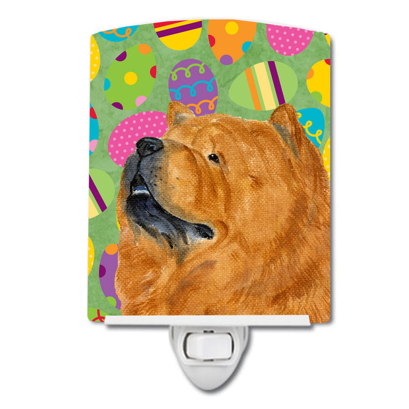 Chow Chow Easter Eggtravaganza Ceramic Night Light SS4847CNL