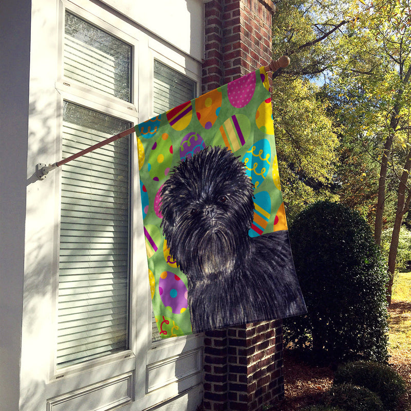 Affenpinscher Easter Eggtravaganza Flag Canvas House Size