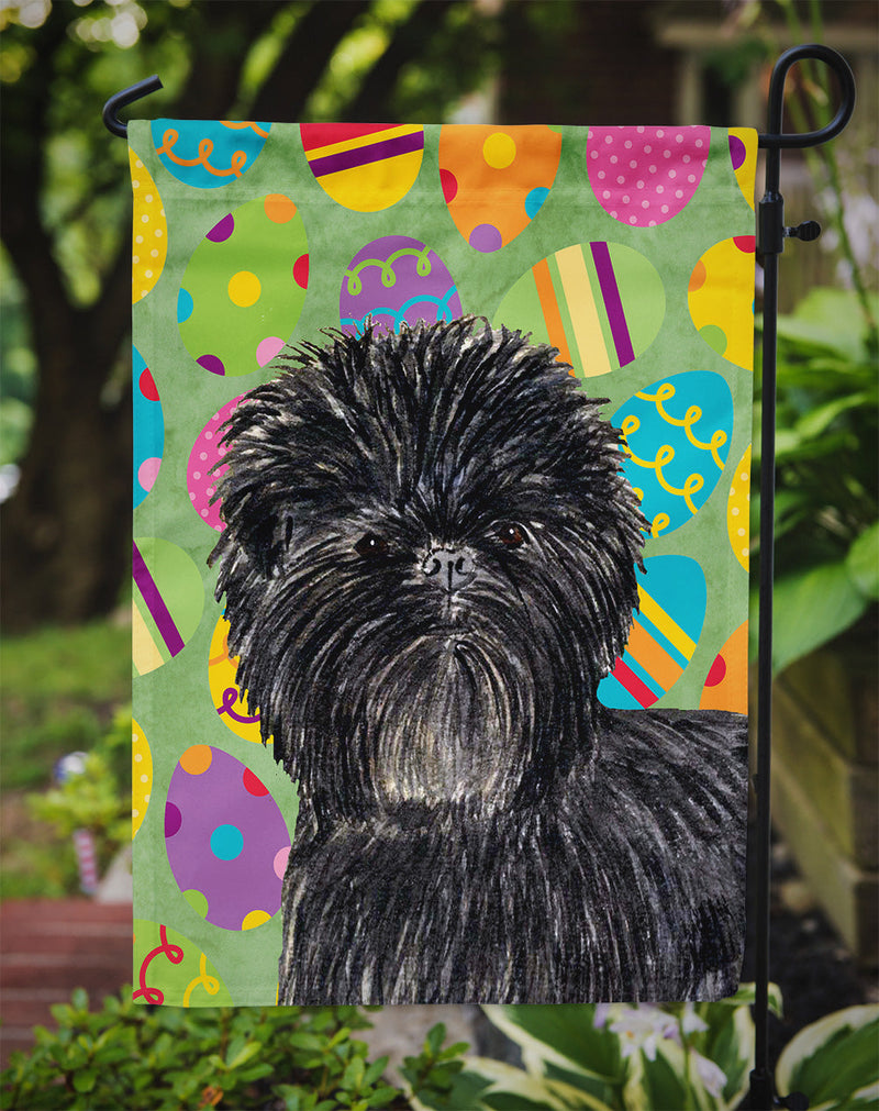 Affenpinscher Easter Eggtravaganza Flag Garden Size