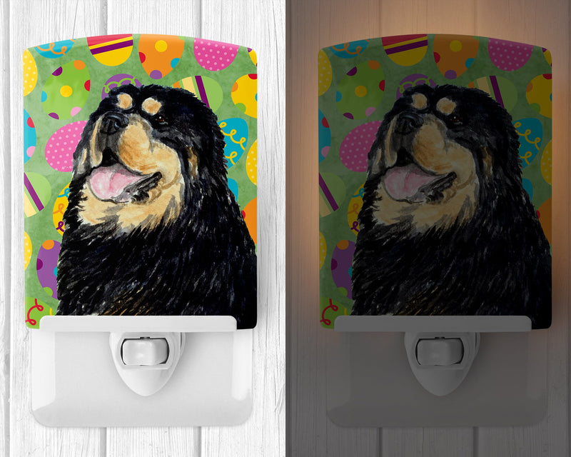 Tibetan Mastiff Easter Eggtravaganza Ceramic Night Light SS4857CNL