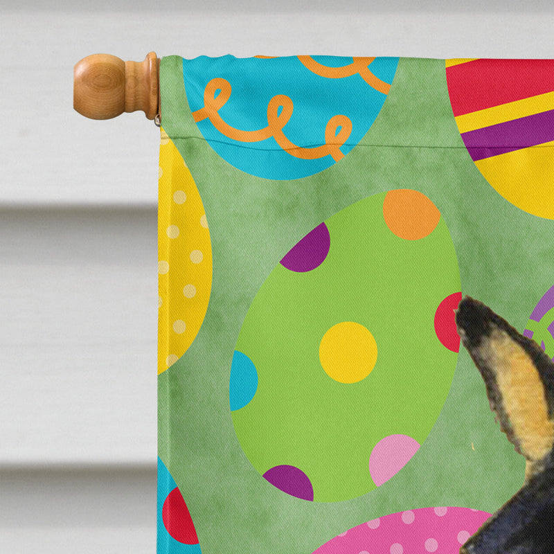 Basenji Easter Eggtravaganza Flag Canvas House Size