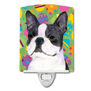 Boston Terrier Easter Eggtravaganza Ceramic Night Light SS4861CNL
