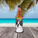 Boston Terrier Easter Eggtravaganza Slim Can Hugger – Fun & Functional Drink Coolers SS4861MUK