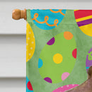 Field Spaniel Easter Eggtravaganza House Flag 28x40 Porch Sleeve Pole Decorative Outside Yard Banner Artwork Wall Hanging, Polyester