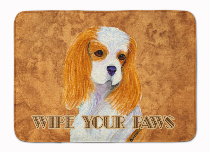 Blenheim Cavalier Spaniel Wipe your Paws Machine Washable Memory Foam Mat SS4877RUG