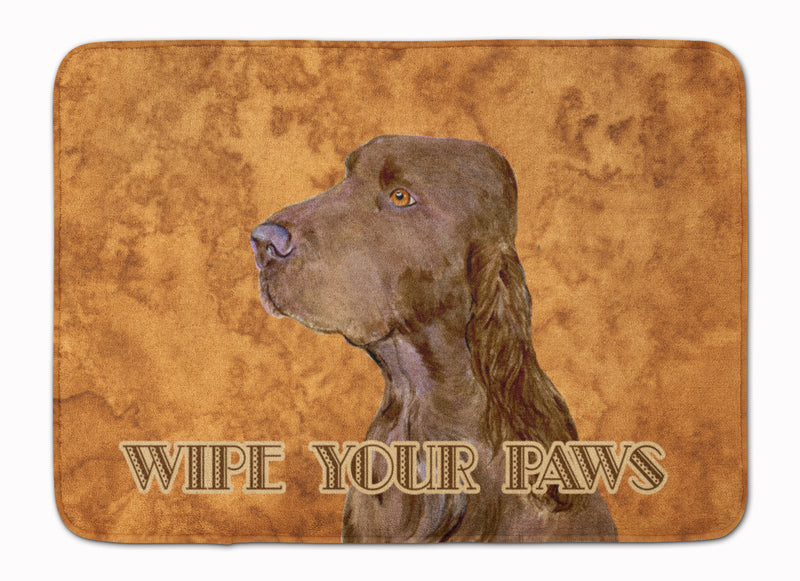 Field Spaniel Wipe your Paws Machine Washable Memory Foam Mat SS4879RUG