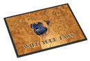 Mastiff Wipe your Paws Doormat Indoor Outdoor 18H X 27W Front Door Mat Rugs for Entryway, Non Slip Washable