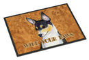 Toy Fox Terrier Wipe your Paws Doormat Indoor Outdoor 24H X 36W Front Door Mat Rugs for Entryway, Non Slip Washable Low Pile,