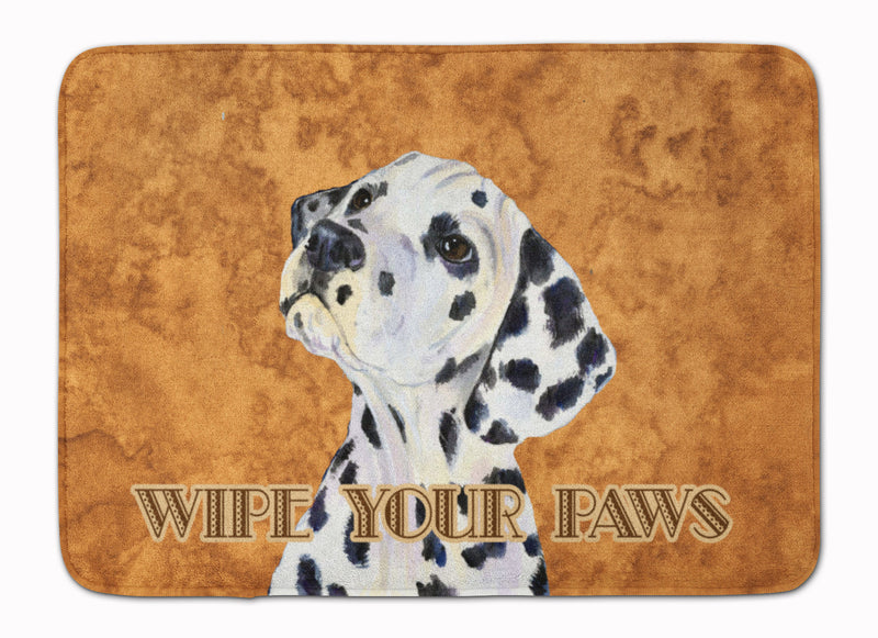 Dalmatian Wipe your Paws Machine Washable Memory Foam Mat SS4892RUG