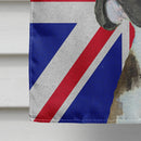 Boxer with English Union Jack British Flag House Flag 28x40 Porch Sleeve Pole Decorative Outside Yard Banner Artwork Wall Hanging, Polyester