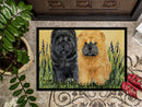 Chow Chow Doormat Indoor Outdoor 24H X 36W Front Door Mat Rugs for Entryway, Non Slip Washable Low Pile,