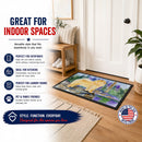 Chow Chow Doormat Indoor Outdoor 18H X 27W Front Door Mat Rugs for Entryway, Non Slip Washable