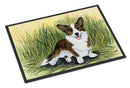 Corgi Doormat Indoor Outdoor 18H X 27W Front Door Mat Rugs for Entryway, Non Slip Washable