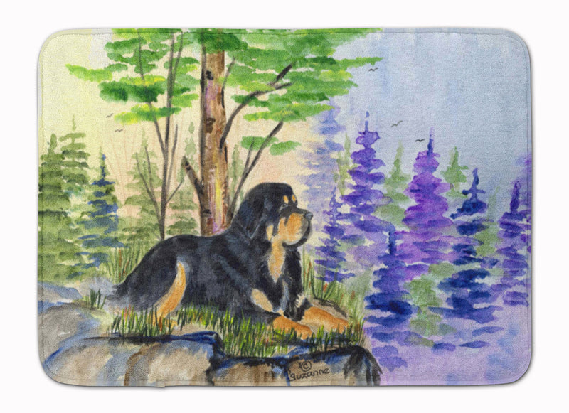 Tibetan Mastiff Machine Washable Memory Foam Mat SS8007RUG