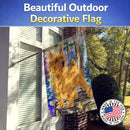 Norwich Terrier House Flag 28x40 Porch Sleeve Pole Decorative Outside Yard Banner Artwork Wall Hanging, Polyester