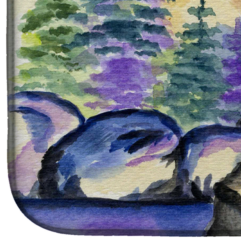 Anatolian Shepherd Dish Drying Mat – Absorbent, Artistic Kitchen Essentials SS8012DDM