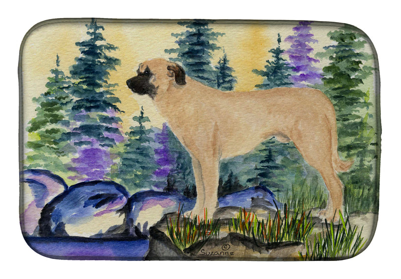 Anatolian Shepherd Dish Drying Mat – Absorbent, Artistic Kitchen Essentials SS8012DDM