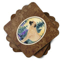 Anatolian Shepherd Coasters - Set of 4 Lightweight Foam, Absorbent Drink Coasters