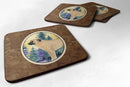 Anatolian Shepherd Coasters - Set of 4 Lightweight Foam, Absorbent Drink Coasters