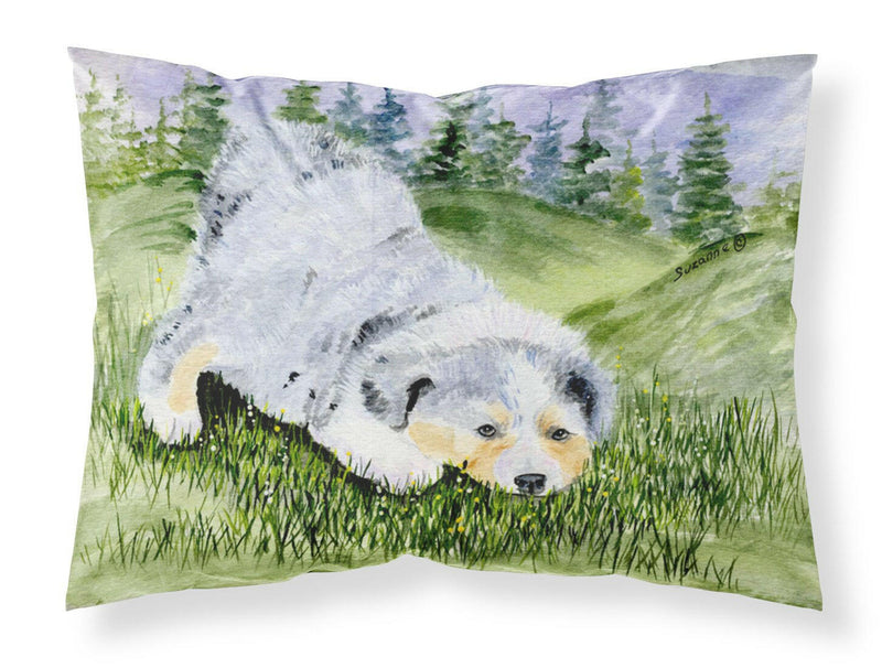 Australian Shepherd Moisture wicking Fabric standard pillowcase