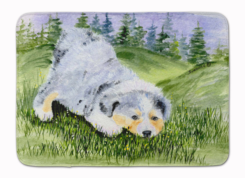 Australian Shepherd Machine Washable Memory Foam Mat SS8015RUG