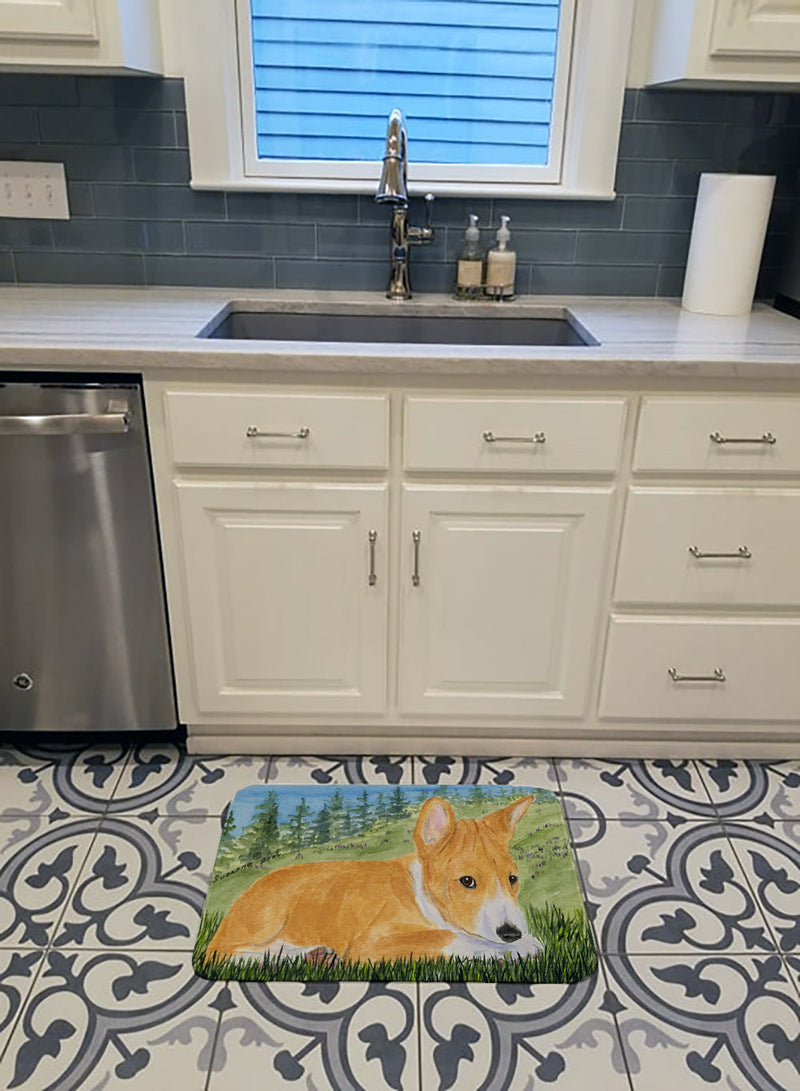 Basenji Machine Washable Memory Foam Mat SS8016RUG