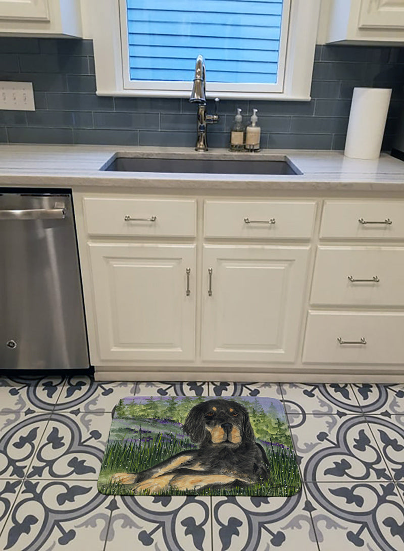 Gordon Setter Machine Washable Memory Foam Mat SS8026RUG