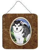 Alaskan Malamute Aluminium Metal Wall or Door Hanging Prints