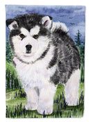 Alaskan Malamute Garden Flag – Decorative Outdoor Yard Flag