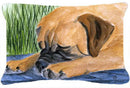 Bullmastiff Decorative Throw Pillow 12x16 Indoor Outdoor Accent Cushion, Fabric Cover with Insert for Sofa, Bed, Porch & Living Room