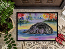 Newfoundland Doormat Indoor Outdoor 24H X 36W Front Door Mat Rugs for Entryway, Non Slip Washable Low Pile,