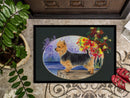 Australian Terrier Doormat Indoor Outdoor 24H X 36W Front Door Mat Rugs for Entryway, Non Slip Washable Low Pile,