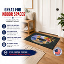 Australian Terrier Doormat Indoor Outdoor 18H X 27W Front Door Mat Rugs for Entryway, Non Slip Washable