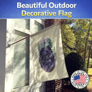 Chow Chow House Flag 28x40 Porch Sleeve Pole Decorative Outside Yard Banner Artwork Wall Hanging, Polyester