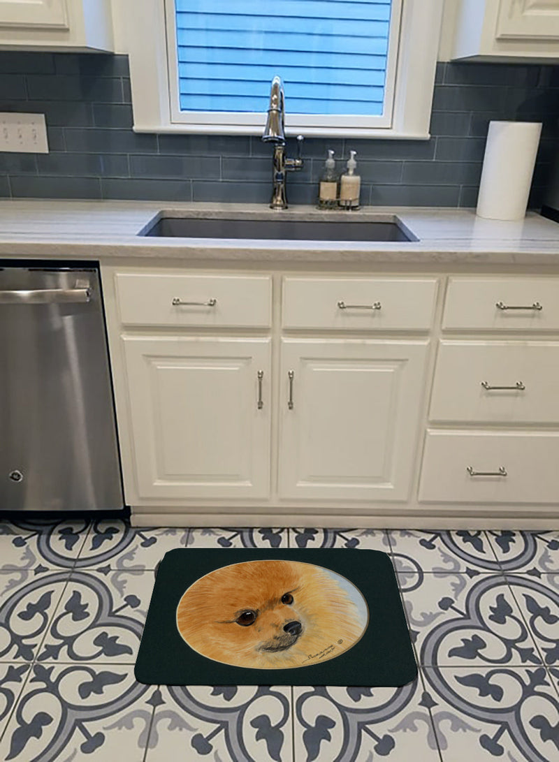 Pomeranian Machine Washable Memory Foam Mat SS8051RUG