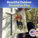 Schipperke House Flag 28x40 Porch Sleeve Pole Decorative Outside Yard Banner Artwork Wall Hanging, Polyester